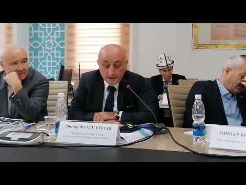 Fahri Solak'ın “Uluslararası Urban Forum 2024” Konuşması Bişkek, 17 Ekim 2024