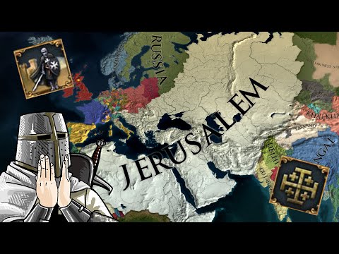 EU4 Timelapse - Jerusalem, On The Rhodes Again Achievement 1.31.3