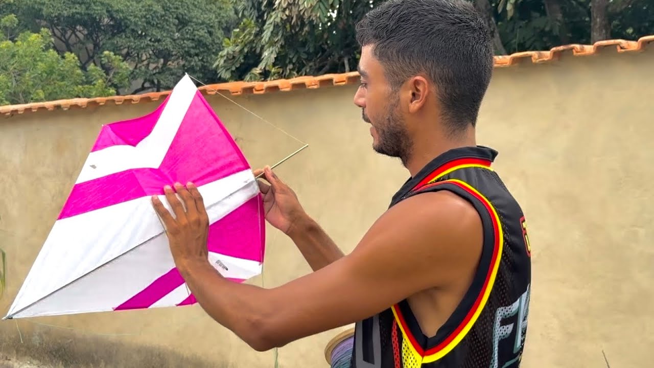 Cortando e Aparando Pipas nas Férias em Maricá!!! 🔥🪁