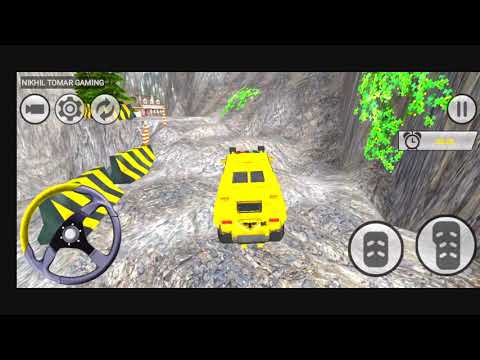 Offroad jeep driving simulator:4x4jeep racing yellow thar game #games #gaming  #nikhiltomargaming