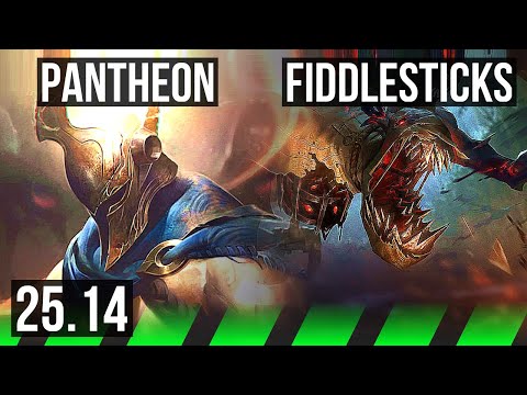PANTHEON vs FIDDLESTICKS (JGL) | 15/1/5, Legendary | KR Challenger | 25.14