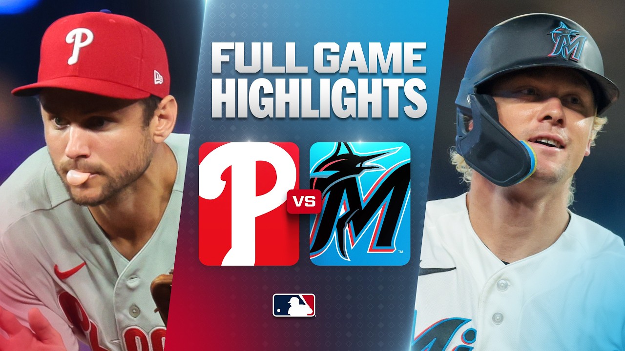 7월29일 필라델피아 마이애미 MLB 하이라이트