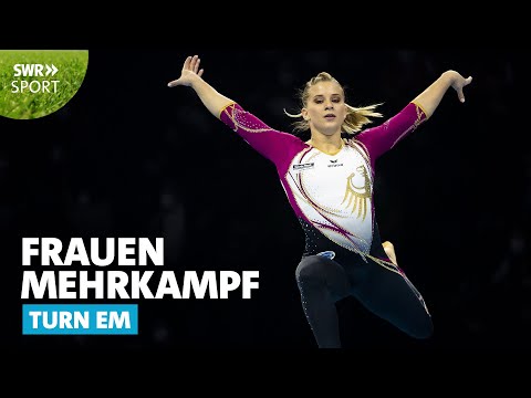 Turn-EM Basel: Mehrkampf der Frauen - Seitz und Bui im langen Turnanzug (ganzes Finale) | SWR Sport
