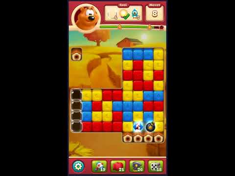 Toon Blast Level 1751 - NO BOOSTERS 🐻🐺🐱 | SKILLGAMING ✔️