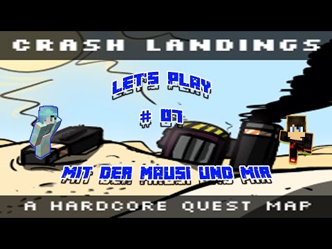 ►►► Let's Play Minecraft: Crash Landing #07 - Compressed Iron? Fail!
