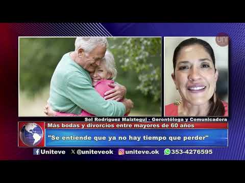 Mas bodas y divorcios entre mayores de 60 años