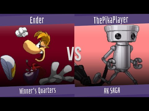 Ender (Rayman) vs. ThePikaPlayer (Chibi) - Winner's Quarters - AK SAGA