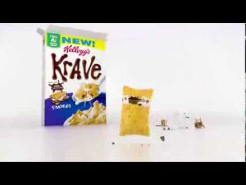 TV Spot - Kellogg's Krave - Breakfast Cereal - S'Mores