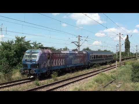 Tren mixt CER-FERSPED trece prin Sabaoani cu Smartron 192-005-3 - 01.08.2023