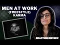MEN AT WORK FREESTYLE KARMA REACTION REVIEW Karma Thelekhak