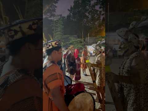 🔥Wow we visited a JUNGLE TRIBE  at night!!! 🇵🇪