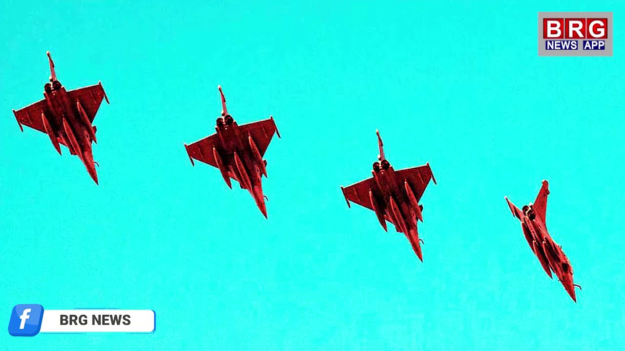 India Pakistan border | rafale roars near indo pak border launched dummy missile jodhpur