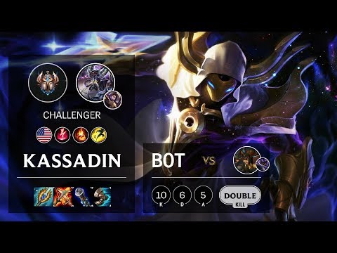 Kassadin Bot vs Cassiopeia - NA Challenger Patch 10.7