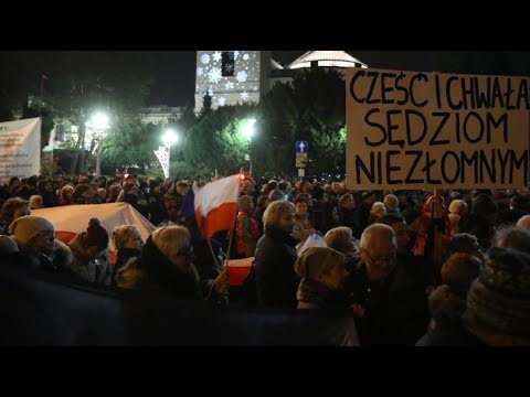 PiS party proposal: demonstrations against controversial judicial reform in Poland