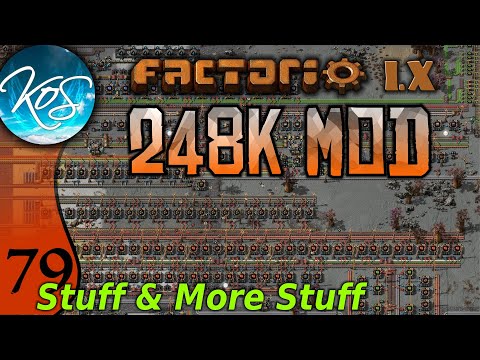 Factorio 248k Mod 79 - NEW MOD ADDRESSING SHORTAGES - Tips & Tricks