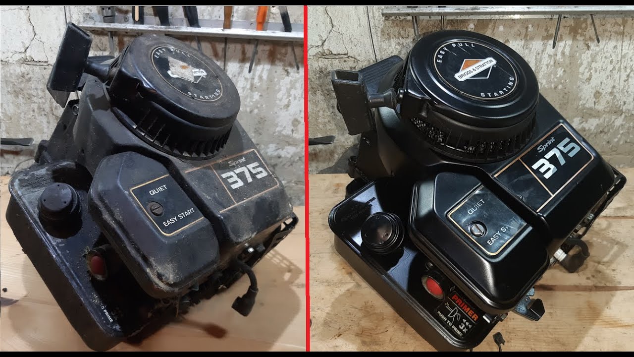 Watch video Briggs & Stratton Classic Engine Restoration /Lawn Mower Engine Full Restoration Now Briggs & Stratton Classic Engine Restoration /Lawn Mower Engine Full Restoration