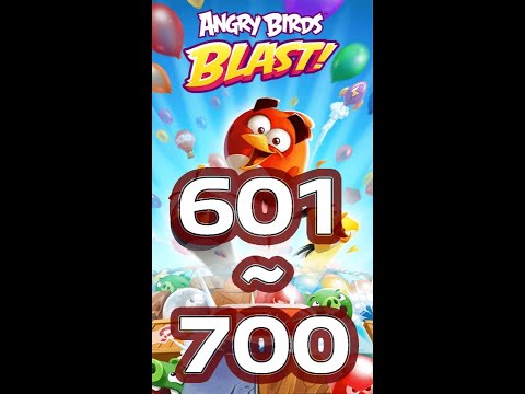Angry Birds Blast Level 601-700(HardStage)  - iOS/Android
