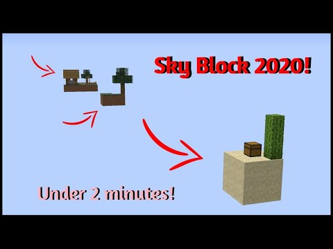 [2020] How to install SkyBlock for Minecraft 1.15 in under 2 minutes!!