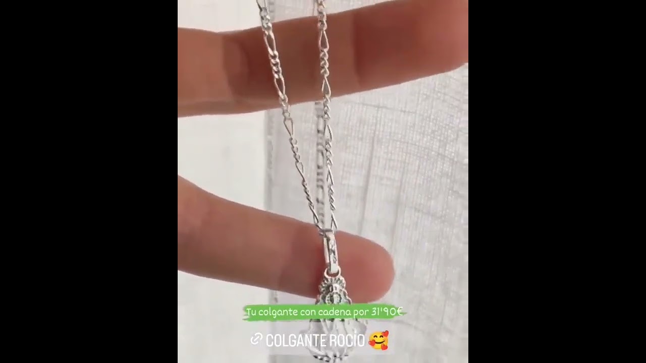 Watch Colgante silueta virgen del Rocío en plata de ley - Las mejores joyas de Plata de Ley Now Colgante silueta virgen del Rocío en plata de ley - Las mejores joyas de Plata de Ley