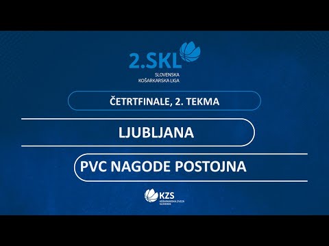 Ljubljana : PVC Nagode Postojna - četrtfinale, 2. tekma - 2. SKL za moške - Sezona 2020/21