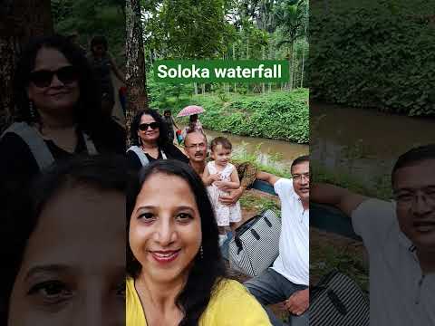Beautiful Soloka waterfall in Guwahati Assam. #tourist #travel