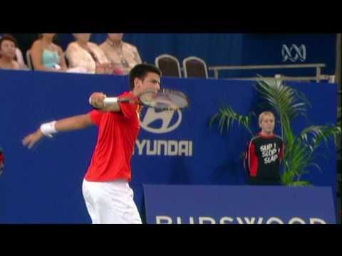 Novak Djokovic - Slice Backhand