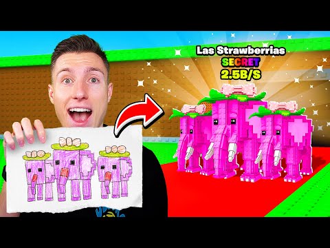 Alles was ich ZEICHNE wird ECHT in Steal a Brainrot! 😱