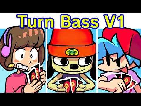 FNF x PaRappa x Scratchin’ Melodii | Turn-Bass (BPM Song)