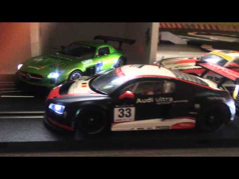 Carrera Digital 124 Mercedes SLS Monster Energy Audi R8 Slotracing Gera