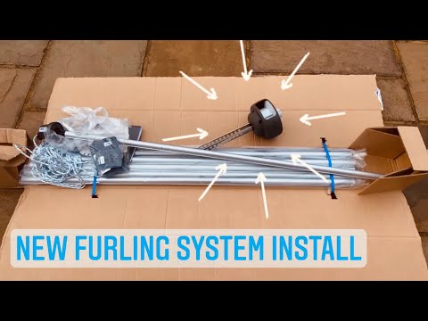 How To Install A Plastimo Furling System! Sailing Meraki | Ep.26