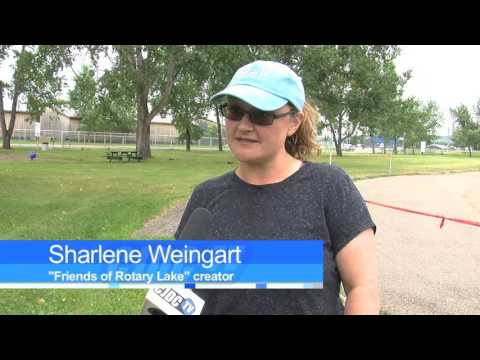 Citizens of Dawson Creek come together to stand up for Rotary Lake