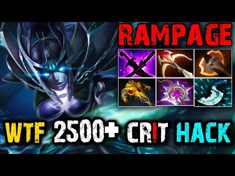 [Phantom Assassin] WTF Crit Hack 2500+Crit With RAMPAGE by Logan | Dota 2 FullGame