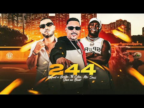 🔵TH CDM, RAFAEL O BRABO E MC SACI - 244 - REMIX BREGA FUNK