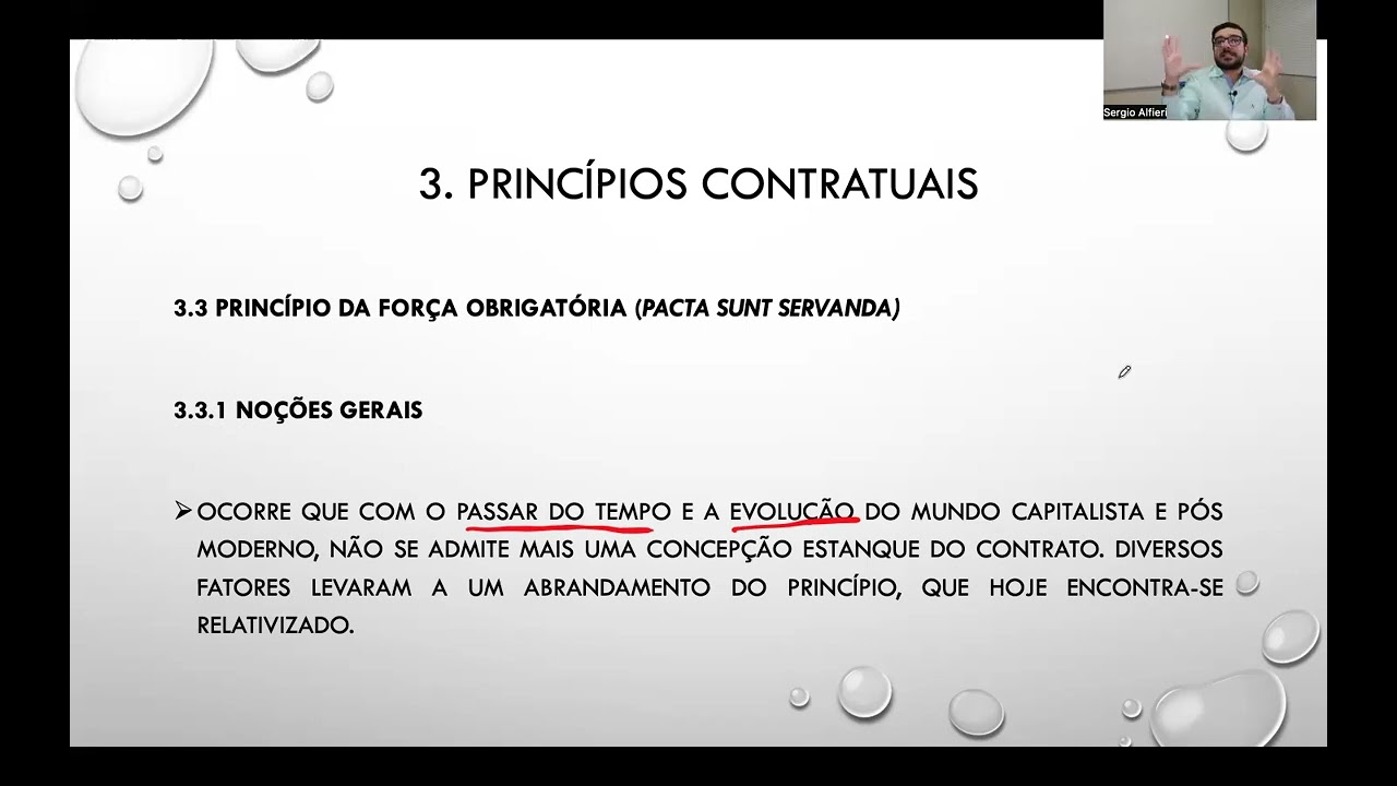 Aula 3.3 - Princípios contratuais