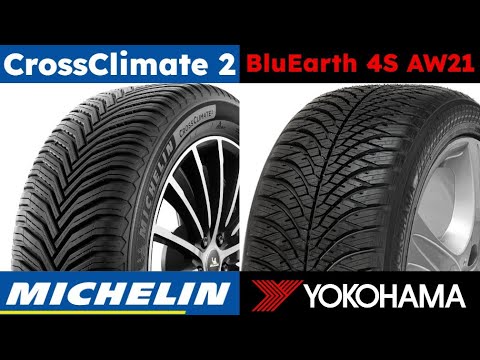 Michelin CrossClimate 2 vs Yokohama BluEarth 4S AW21