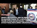 Grupa mladih blokirala rad Filozofskog fakulteta, zahtevaju otkaz za prof. Dinka Gruhonjića