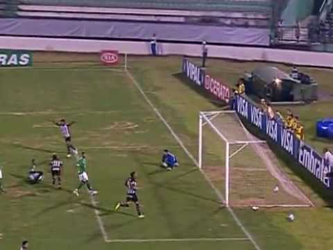 GUARANI 3 x 2 SANTOS - Gols (Copa do Brasil 2010)