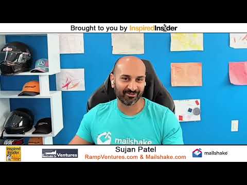 Sujan Patel of RampVentures.com & Mailshake.com on InspiredInsider with Dr. Jeremy Weisz