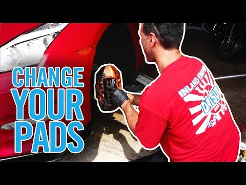 How To Change Brake Pads on a GTR | GTR BROS