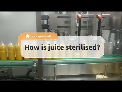 , title : 'How is juice sterilized?'
