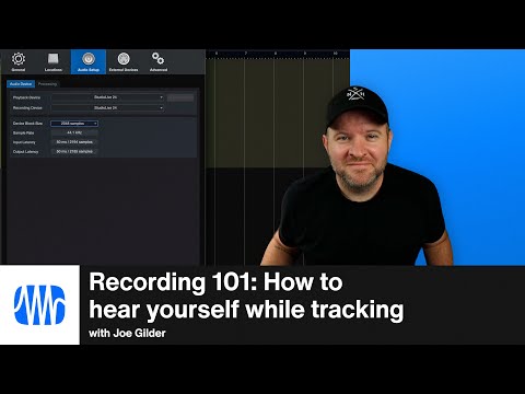 How to Hear Yourself While Recording in Studio One Pro | PreSonus