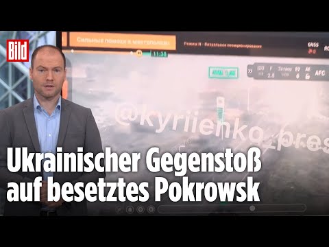 Ross-Russen stürmen Front auf Pferden – und scheitern | BILD-Lagezentrum