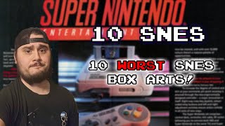 10 Worst SNES Box Arts!