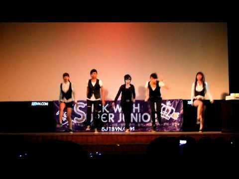 [sj13vn - dance cover] 110612 Because of you & Down