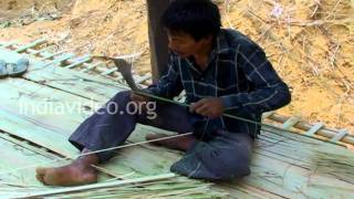 Bamboo workers in Damcherra, Tripura 