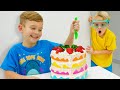 Chris And Friends Funny Story With Balloons