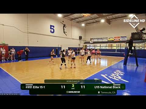 U15 National Black vs. #951 Elite 15-1 (2026.01.19)