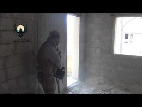 اشتباكات مع قوات النظام في إدارة الدفاع الجوي في المليحة في ريف دمشق من قبل كتيبة الناصر صلاح الدين