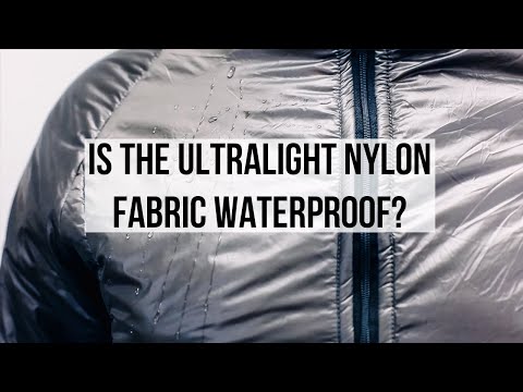 Is The Ultralight Nylon Fabric Waterproof?