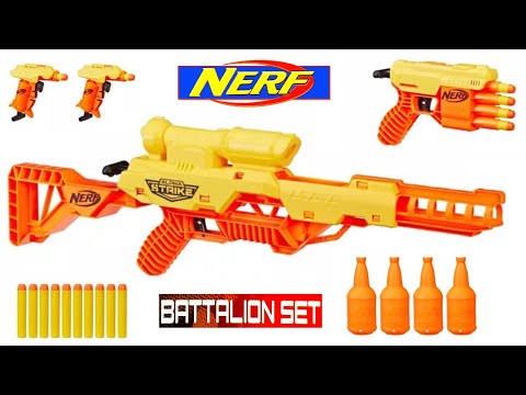Nerf Alpha Strike Battalion Set - Unboxing and Review